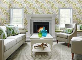 Contoh Model Wallpaper Dinding Ruang Tamu Minimalis Country Living Room Wallpaper Country Living Room Home Wallpaper