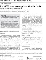 Image result for ABCD2 Score