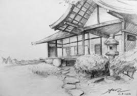 Japanese town chinese painting house old chinese house japanese temple drawing engraving japanese chinese old landscape japanese background japan old house japanese tourist chinese pagoda pattern. Traditional Japanese House Sketch By Aoicancerius Traditional Japanese House Japanese House Scenery Drawing