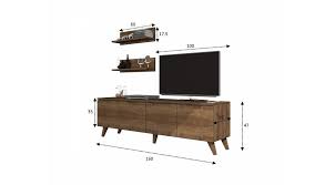 Mast Tv Unitesi 160 Cm Ceviz Fiyati Vivense