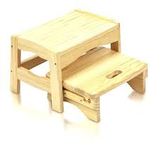 Small Wooden Step Stool Small Wood Step Stool Rustic Wooden Step Stool With Two Steps On Beige Stool Ideas And Small Step Stool Wooden Step Stool Wooden Steps