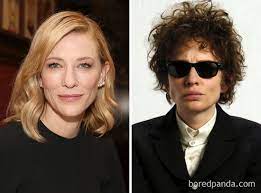 40 incredible pics of actors before and after applying movie makeup hollywood makeup makeup transformation cate blanchett bob dylan