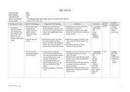Latihan online penilaian akhir tahun (pat) ipa smp/mts kelas 8 (viii) tahun 2021. Silabus Dan Kisi Kisi Soal Kimia Kelas Xii Ipa Masnurul