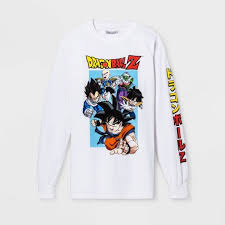 Toriyama is the one who is drawing up the storyline for this series. Dragon Ball Z Men S L S T Shirt Size Xl Dragon Ball Z Shirts White Long Sleeve