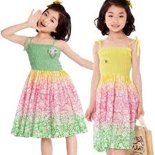 Aliexpress Com Buy Wholesale Free Shipping Beach Dress Girls Summer Casual Dress Pretty Wear For Kids 5pcs Lot K0472 From Reliable Girls Summer Dress Supplie