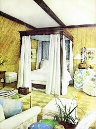 Wonderful canopy bed curtains for cribs for your home. See 70 Beautiful Vintage Canopy Beds From The 1970s Click Americana