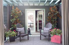 Covered front porch decorating ideas. Fall Porch Decorating Ideas Hgtv