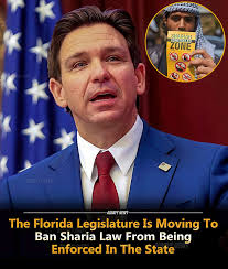 Sharia Law has no place Anywhere in the world. If they want it, thry should  temain in their own country and don't bring it anywhere they go. Great job  you do Florida.