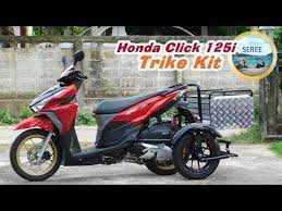 honda click 125i honda vario 125 trike kit ล อก นล ม พร อมตะกร าท าย รถผ ส งอาย youtube