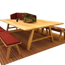 Painted style is alive and well in soothing white with this picnic dining. Buzzipicnic Tables Indoor Picnic Tables Apres Furniture