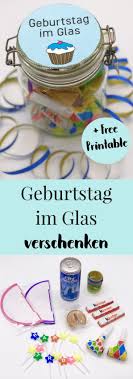 Diy Geschenke Zum Geburtstag Einfache Geschenkideen Im Glas Geschenke Verpacken Im Glas Diy Geschenke Zum Geburtstag Diy Geburtstagsgeschenk