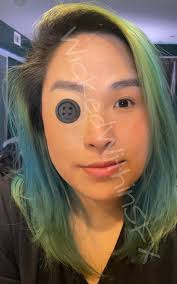 SFX Single Button Eye with Button Included Silicone Prosthetic