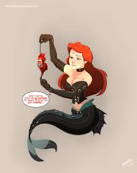 Dominatrix Ariel ~ The Little Mermaid  Disney – Rule 34 Femdom Club