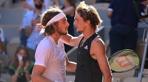 Despite zverev's coin toss threat raising eyebrows with tennis fans, video of the incident suggests the german was likely having a joke with the. French Open Tsitsipas Finds Way Past Fighting Zverev For Maiden Major Final 365newslive