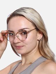 Women's full frame Metal&TR eyeglasses