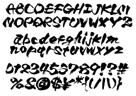 アルファベットの筆文字 Brushstock Brushstock