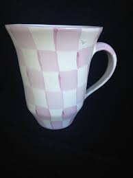 Apr 28, 2021 · graceful dinnerware with a great story, this collection is inspired by trisha yearwood's mother, gwendolyn. Mackenzie Childs Honeymoon Pink Check Ceramic Coffee Mug Cup More Available Mackenziechilds Mackenzie Childs Children Tea Pots