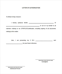 Here are different versions of authority letter to suit your needs. 138 Authorization Letters Samples Download Free Writing Letters Formats Examples