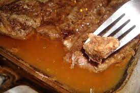 Combine the mushroom and onion soups and spread over meat. Braised Chuck Steak Food Snob 2 0