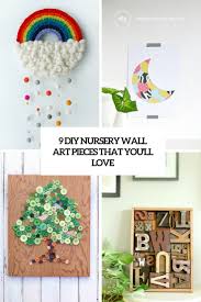 Did you know that your baby can create custom decor for your home? 9 Diy Nursery Wall Art Pieces That You Ll Love Shelterness