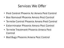 Arizona exterminating co is the top choice for phoenix metro area pest control & extermination. Pest Control Phoenix Az Amera Pest Control