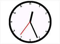 Remind your child that the minute hand is bigger and we read that first. Unit 1 Optional Projects Page 2