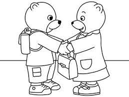 20 coloriages petit ours brun coloriage tchoupi haut cinq