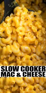Slow Cooker Mac And Cheese In 2020 Crockpot Mac And Cheese Slow Cooker Mac N Cheese Recipe Easy Crockpot Mac And Cheese Recipe