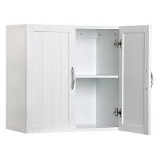 white wall mounted wooden kitchen
