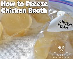 According to recommendations from the u.s. How To Freeze Chicken Broth My Fearless Kitchen