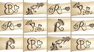 Party mehndi designs by designer henna artists. Best Of R Name Mehndi Design Free Watch Download Todaypk