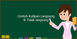 Contoh Kutipan Langsung Dari Buku Guru Galeri