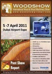 Besides that, we will contact the state administration for market. Company Profiles Dubai Woodshow