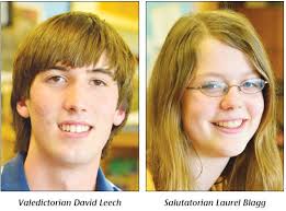 David Leech, Laurel Blagg top HHS class