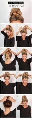 Cool And Easy Diy Hairstyles Messy Bun Quick And Easy Ideas For Back To School Styles For Medium Sh Long Hair Styles Hair Styles Medium Length Hair Styles
