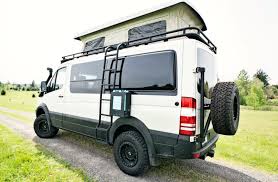 Swiss Army Sprinter Camper Van Packs Five People Solar Power And Plenty Of Gear Sprinter Camper Sprinter Camper Van