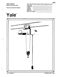 Electric winch 12v 24v 8000lbs. Yalewirerope Kewmanual Manualzz