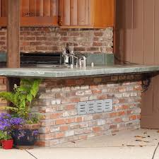 Check with the manufacturer for specific vent recommendations for the fire pit type you are constructing. Buy Stainless Steel Venting Panel For Grill Accessory Masonry Fire Pits And Outdoor Kitchens 15 By 4 1 2 Online In Indonesia B08pz4k9j9
