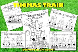 Bendon 26042 thomas and friends imagine ink magic ink pictures $5.99. Thomas Train Coloring Book Thomas And By Decorationsleon On Zibbet
