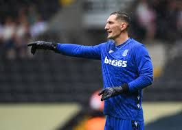 Jack Bonham Goalkeeper Stoke City Editorial Stock Photo