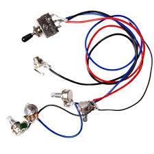 Here are a few that may be of interest. Electric Guitar Wiring Harness Kit 2v2t 3 Way Switch For Guitar Parts 634458553285 Ebay