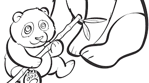 Panda Boyama Sayfasi Okuloncesitr Preschool Hayvan Boyama Sayfalari Boyama Sayfalari Panda