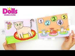 Casa De Munecas De Papel En Album Para Gatos Juguetes Hecho A Mano Youtube Doll Drawing Quiet Book Kids Toys