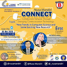 Mari berkenalan dengan para pembicara yang nantinya akan mengisi webinar kita. Gelaran Webinar Connect Selasa 5 5 Angkat Topik Computer Science Milenianews