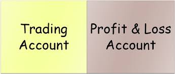 difference between trading account and profit loss account