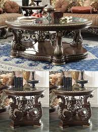 $12.00 coupon applied at checkout. Traditional Coffee Table Set 3 Pcs In Brown Wood Traditional Style Homey Design Hd 8013
