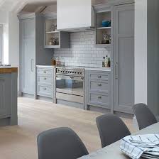 Grey Shaker Style Kitchen With Range Cooker Range Cooker Kitchen Kitchen Styling Kitchen