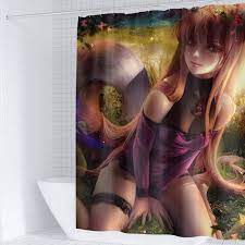 itakkaito Naked Anime Girl Shower Curtain, Uncensored Hentai Waifu Manga  Anime Character, 72 x 72 Inches Polyester Fabric Anime Theme Bathroom Decor  Set with 12 Hooks : Amazon.ca: Home