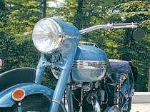 Image result for Blue 1951 Motorcycle