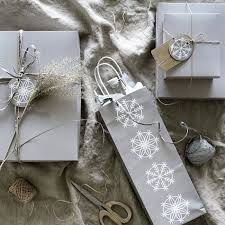 Ikea Vinter 2019 Silver Color Gift Box Set Of 3 Bottle Gift Gifts Christmas Packaging